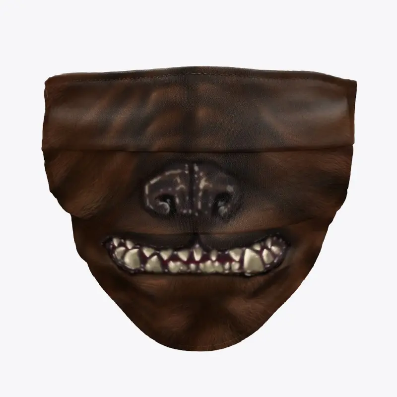 Werewolf cloth face mask