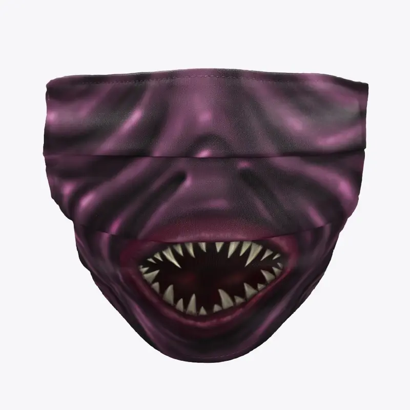 Chupacabra cloth face mask