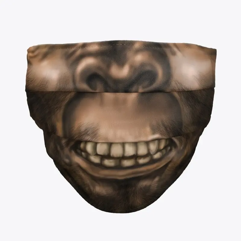 Sasquatch cloth face mask